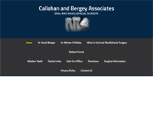 Tablet Screenshot of callahanandbergey.com